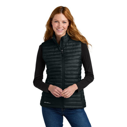 NEW STRAYER - Eddie Bauer® Women's Packable Quilted Vest - Black