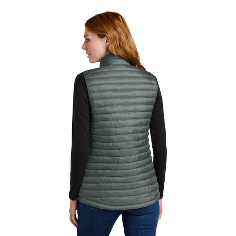STRAYER - Eddie Bauer® Women's Packable Quilted Vest - Metal Grey
