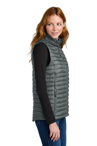 NEW STRAYER - Eddie Bauer® Women's Packable Quilted Vest - Metal Grey