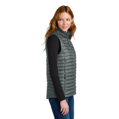 NEW STRAYER - Eddie Bauer® Women's Packable Quilted Vest - Metal Grey