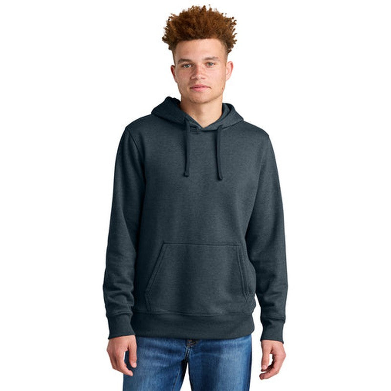 NEW STRAYER - The North Face® Sleeve Logo Pullover Hoodie - Urban Navy Heather