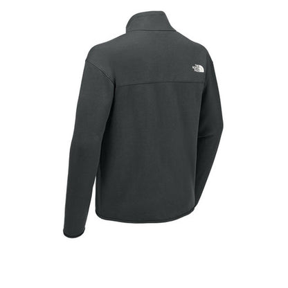 NEW STRAYER - The North Face® Double-Knit 1/2-Zip Fleece - Asphalt Grey