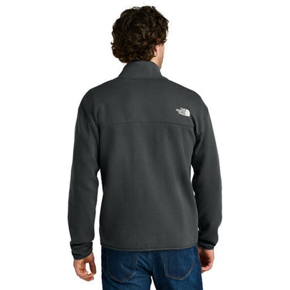 NEW STRAYER - The North Face® Double-Knit 1/2-Zip Fleece - Asphalt Grey