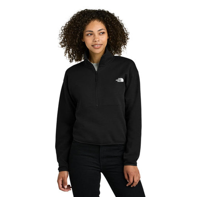 STRAYER - The North Face® Women’s Double-Knit 1/2-Zip Fleece - TNF Black