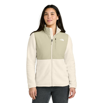 NEW STRAYER - The North Face® Women’s Highest Peak Full-Zip Fleece Jacket - Gardenia White/Gravel