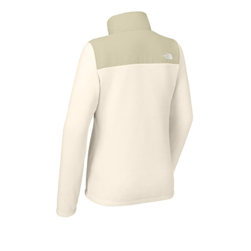 NEW STRAYER - The North Face® Women’s Highest Peak Full-Zip Fleece Jacket - Gardenia White/Gravel