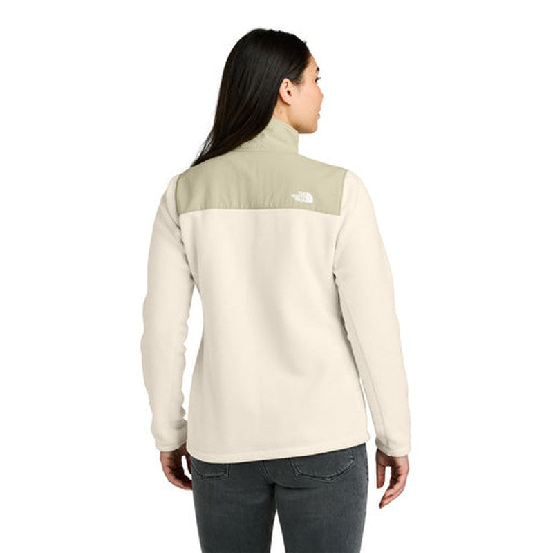 NEW STRAYER - The North Face® Women’s Highest Peak Full-Zip Fleece Jacket - Gardenia White/Gravel