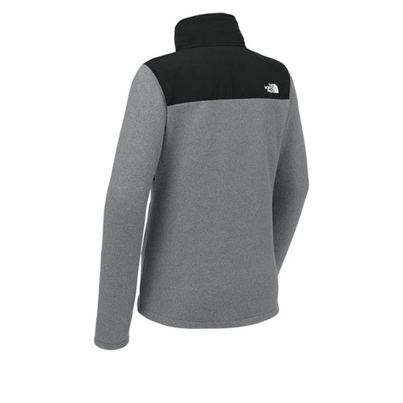STRAYER - The North Face® Women’s Highest Peak Full-Zip Fleece Jacket - TNF Medium Grey Heather/TNF Black