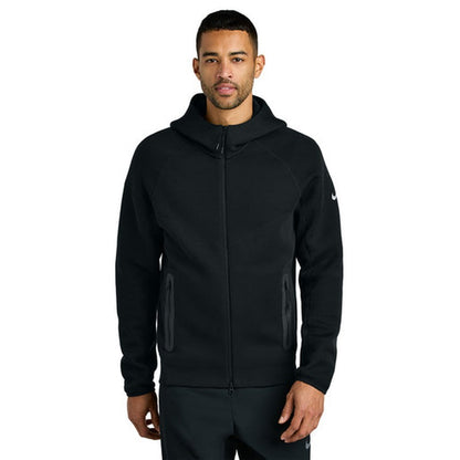 NEW STRAYER - Nike Tech Fleece Full-Zip Hoodie - Black