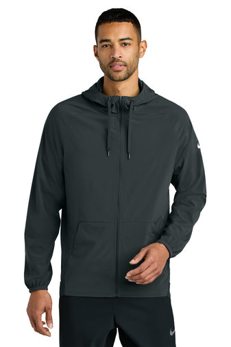 NEW STRAYER - Nike Pro Hooded Jacket - Anthracite