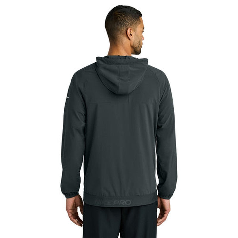 STRAYER - Nike Pro Hooded Jacket - Anthracite