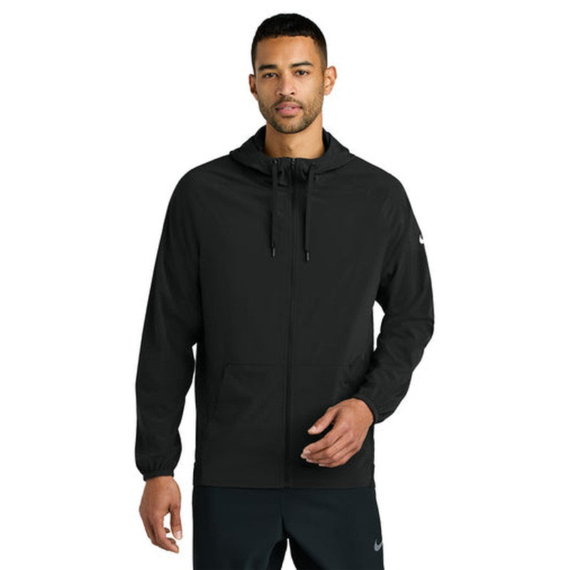 STRAYER - Nike Pro Hooded Jacket - Black