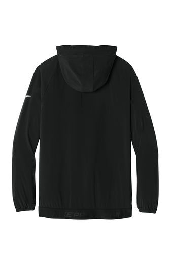 NEW STRAYER - Nike Pro Hooded Jacket - Black