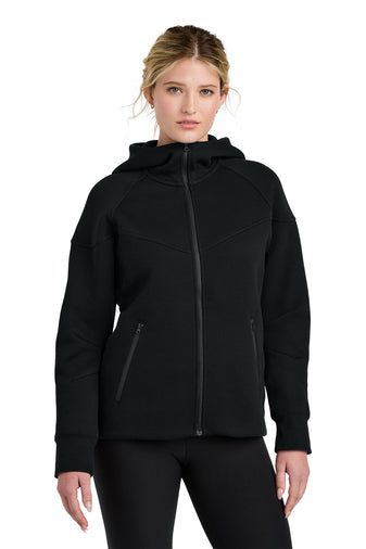 NEW STRAYER - Nike Women’s Tech Fleece Full-Zip Hoodie - Black