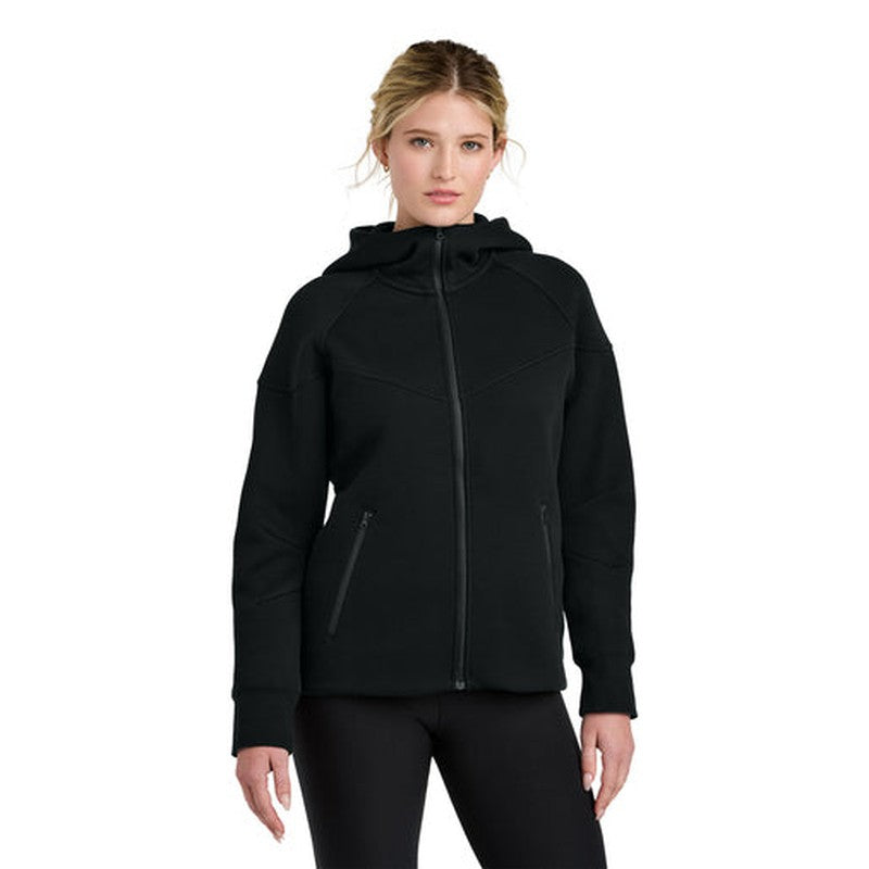 STRAYER - Nike Women’s Tech Fleece Full-Zip Hoodie - Black