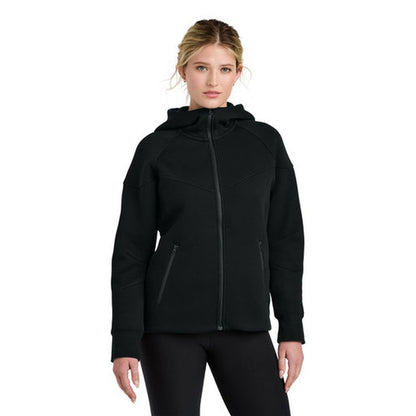 NEW STRAYER - Nike Women’s Tech Fleece Full-Zip Hoodie - Black