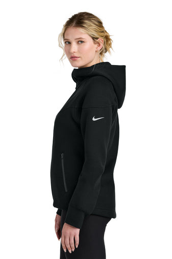 NEW STRAYER - Nike Women’s Tech Fleece Full-Zip Hoodie - Black