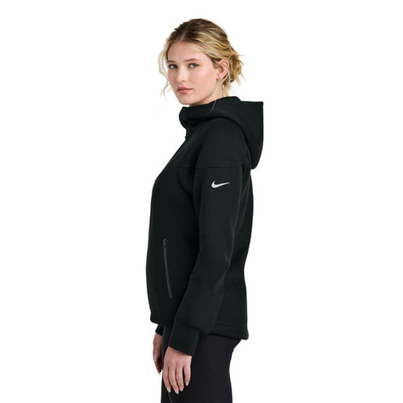 STRAYER - Nike Women’s Tech Fleece Full-Zip Hoodie - Black
