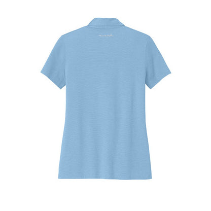 NEW STRAYER ALUMNI - TravisMathew Ladies Sunnyvale Polo - Strong Blue Heather