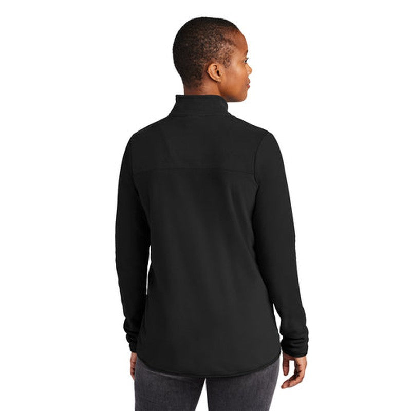 STRAYER ALUMNI The North Face® Ladies Glacier 1/4-Zip Fleece - TNF Black