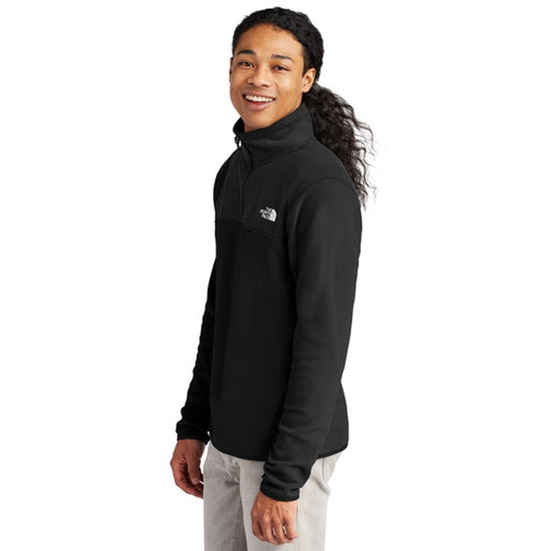 STRAYER ALUMNI The North Face® Glacier 1/4-Zip Fleece - TNF Black