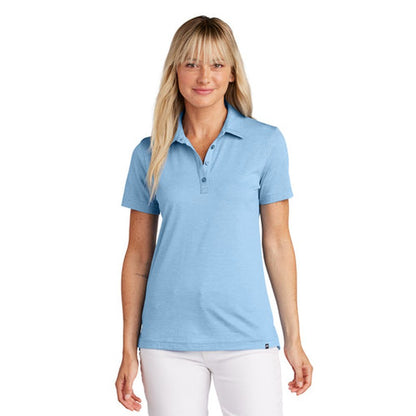 NEW STRAYER ALUMNI - TravisMathew Ladies Sunnyvale Polo - Strong Blue Heather