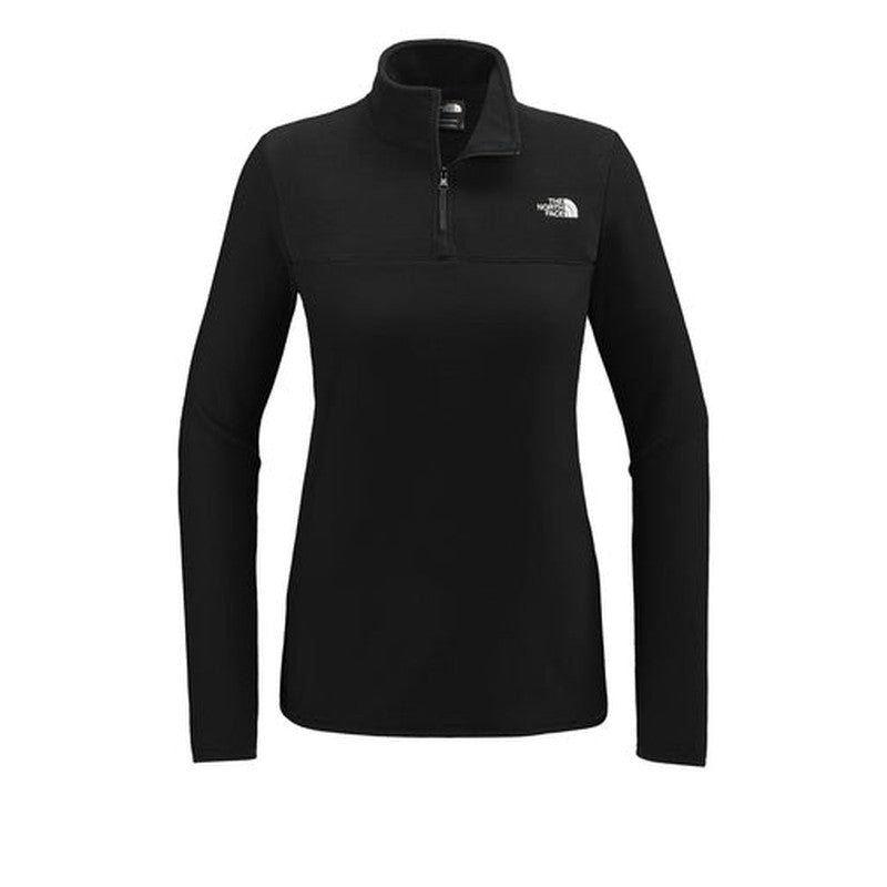 STRAYER ALUMNI The North Face® Ladies Glacier 1/4-Zip Fleece - TNF Black