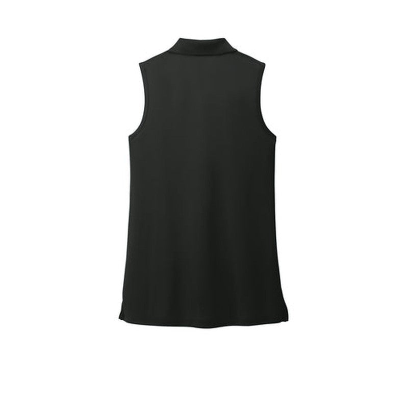 STRAYER ALUMNI ASSOCIATION Port Authority® Ladies Dry Zone® UV Micro-Mesh Sleeveless Polo - Deep Black