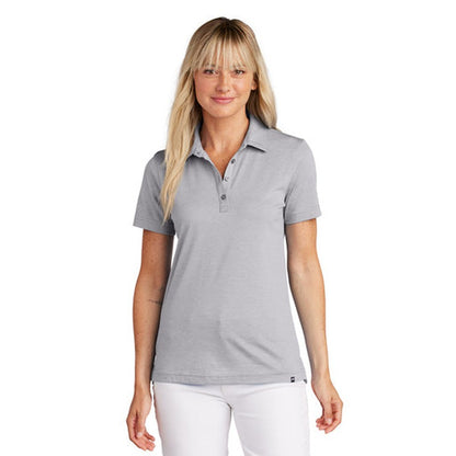 NEW STRAYER ALUMNI - TravisMathew Ladies Sunnyvale Polo - Light Grey Heather