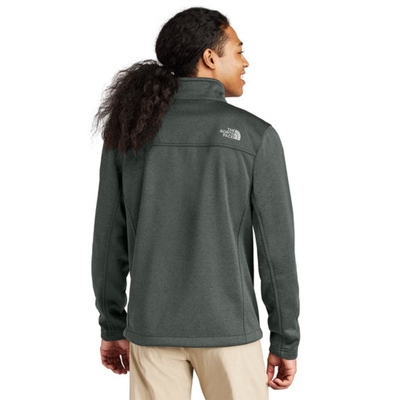 STRAYER ALUMNI ASSOCIATION The North Face® Chest Logo Ridgewall Soft Shell Jacket - TNF Dark Grey Heather