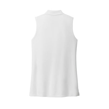 NEW STRAYER ALUMNI - Port Authority® Ladies Dry Zone® UV Micro-Mesh Sleeveless Polo - White