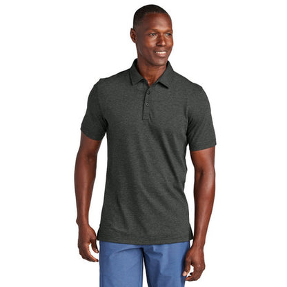 NEW STRAYER ALUMNI - TravisMathew Sunnyvale Polo - Black Heather