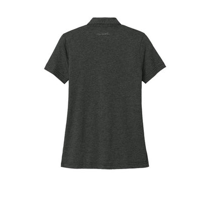 NEW STRAYER ALUMNI - TravisMathew Ladies Sunnyvale Polo - Black Heather