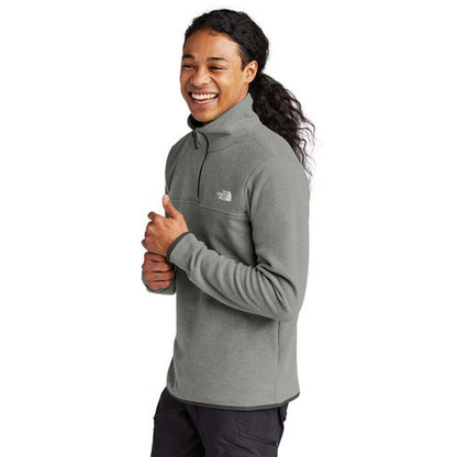 NEW STRAYER ALUMNI - The North Face® Glacier 1/4-Zip Fleece - TNF Medium Grey Heather