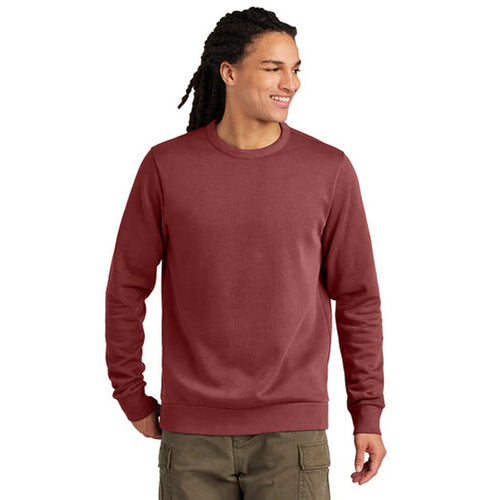 JWMI - District Wash™ Fleece Crew - Garnet