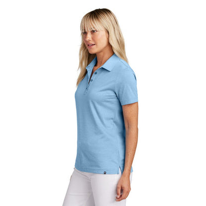 NEW STRAYER ALUMNI - TravisMathew Ladies Sunnyvale Polo - Strong Blue Heather