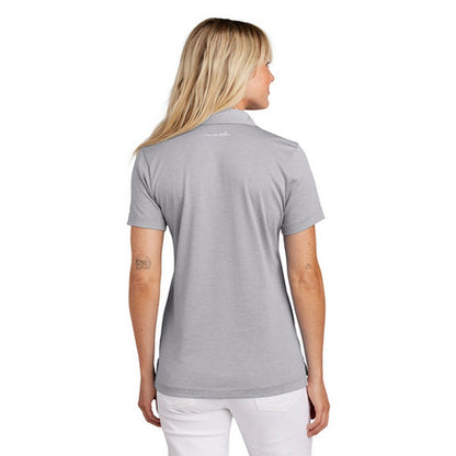 NEW STRAYER ALUMNI - TravisMathew Ladies Sunnyvale Polo - Light Grey Heather