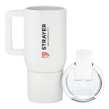 NEW STRAYER hydrojug coffee traveler - Linen