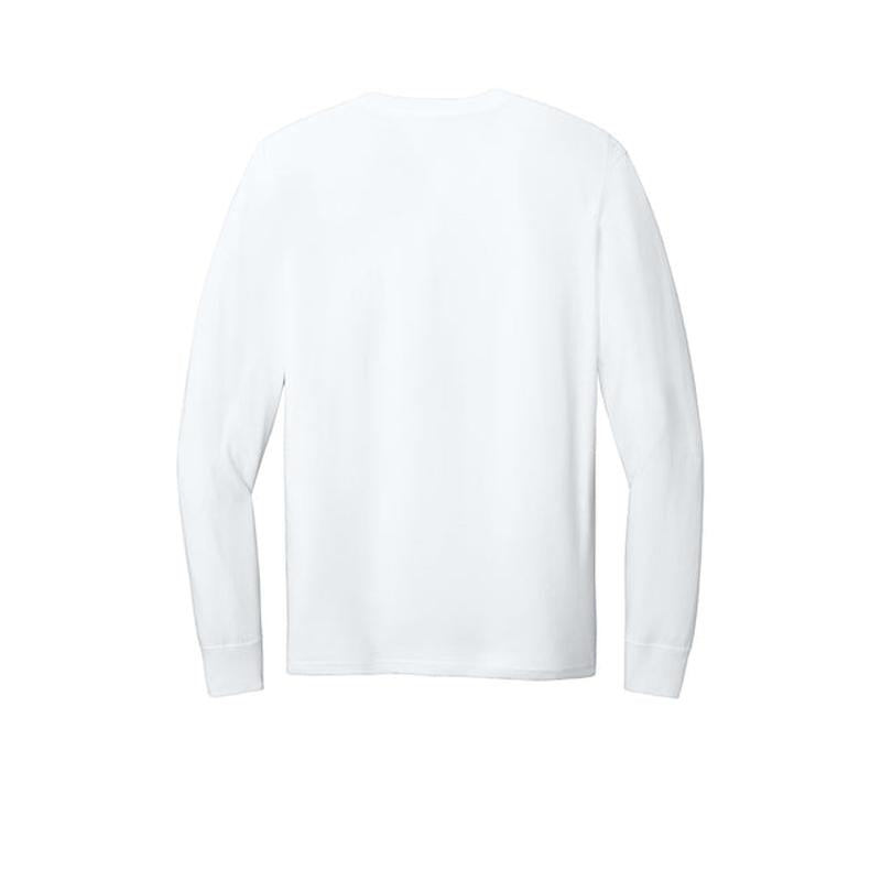 NEW STRAYER Allmade® Unisex Long Sleeve Organic Cotton Tee - Bright White