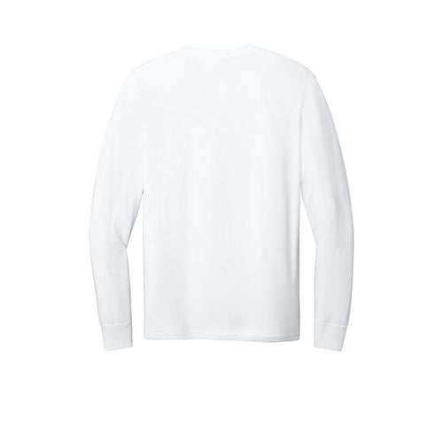 NEW STRAYER Allmade® Unisex Long Sleeve Organic Cotton Tee - Bright White