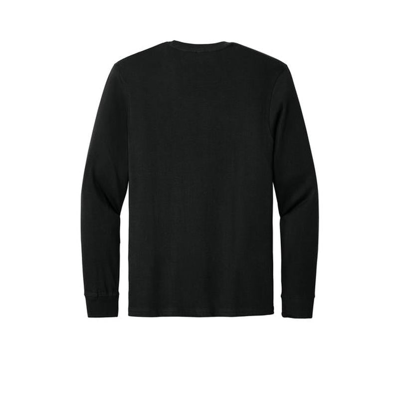 NEW STRAYER Allmade® Unisex Long Sleeve Organic Cotton Tee - Deep Black