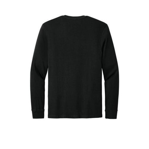 NEW STRAYER Allmade® Unisex Long Sleeve Organic Cotton Tee - Deep Black