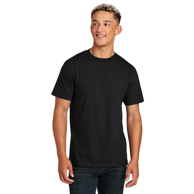 NEW STRAYER American Apparel® Unisex CVC Tee - Black