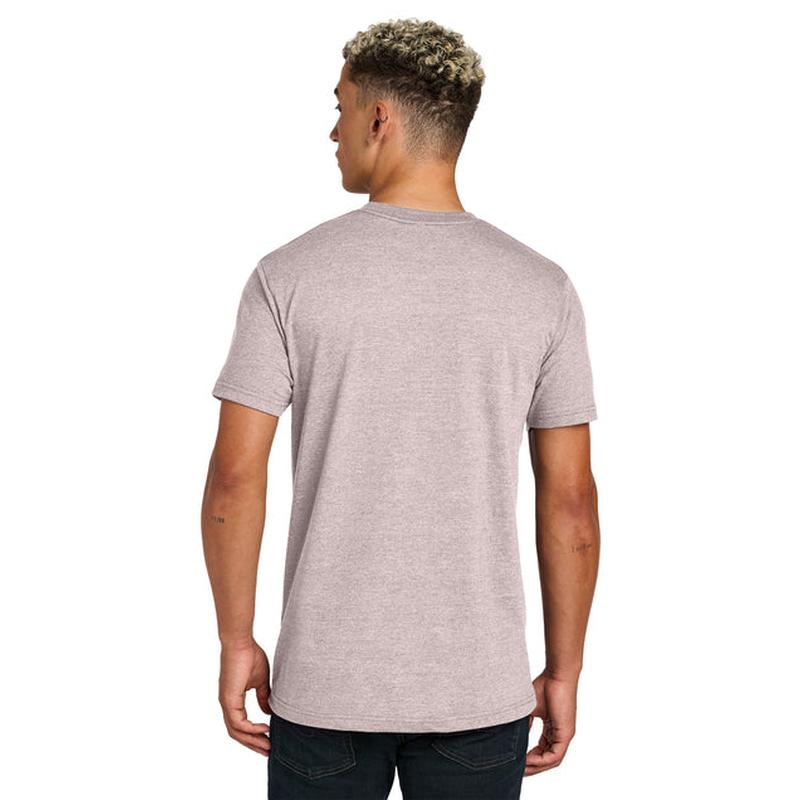 NEW STRAYER American Apparel® Unisex CVC Tee - Heather Blush