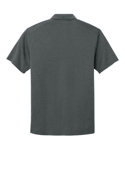 NEW STRAYER Nike Dri-FIT Smooth Heather Polo - Anthracite Heather