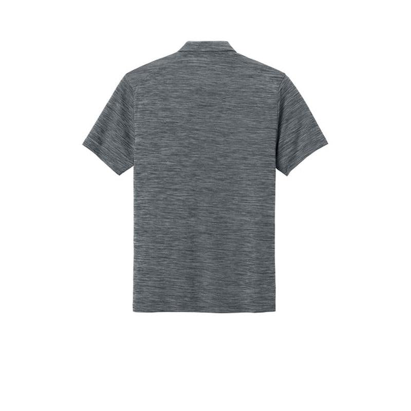 NEW STRAYER Nike Dri-FIT Striated Polo - Dark Grey