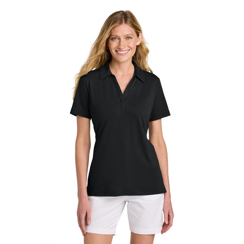 NEW STRAYER TravisMathew Women’s Glenview Solid Polo - Black