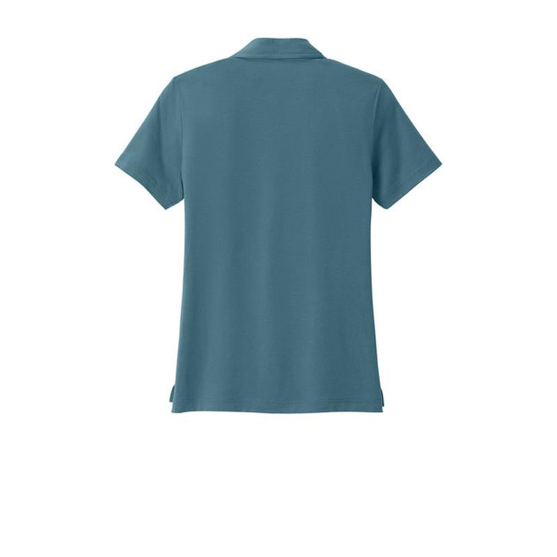 NEW STRAYER TravisMathew Women’s Glenview Solid Polo - Stellar Blue