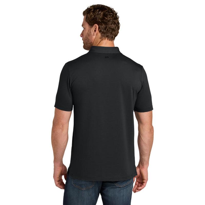 NEW STRAYER TravisMathew Glenview Solid Polo - Black