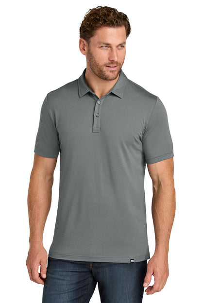 NEW STRAYER TravisMathew Glenview Solid Polo - Quiet Shade Grey